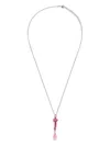 Vivetta Crystal-embellished Drop Necklace In White
