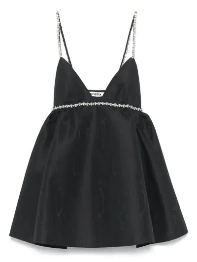 Vivetta Crystal-embellished Mini Dress In Multicolor