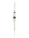 Vivetta Crystal-embellished Necklace In Silver