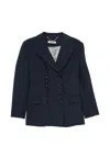 Vivetta Double-breasted Jacket In Red