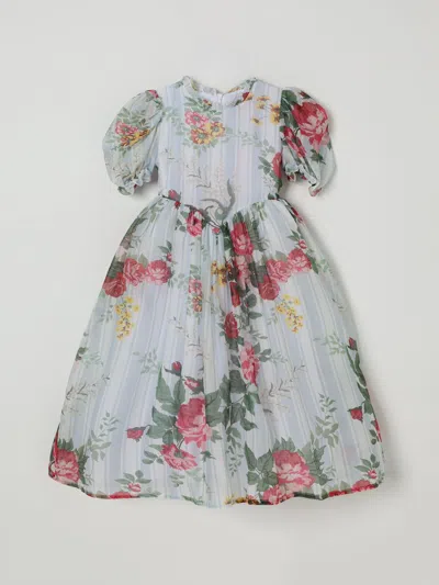 Vivetta Dress  Kids Color Gnawed Blue In Multi