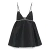 Vivetta Crystal-embellished Mini Dress In Multicolor
