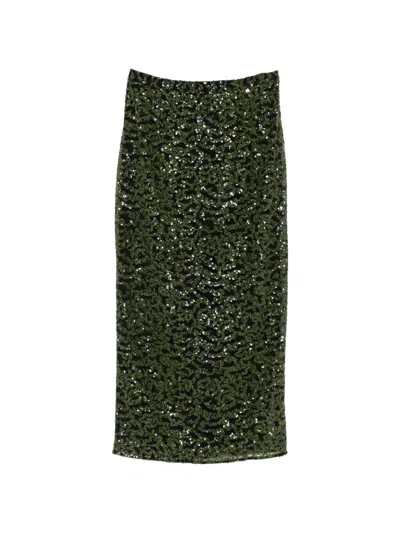 Vivetta Embellished Midi Skirt In Multi