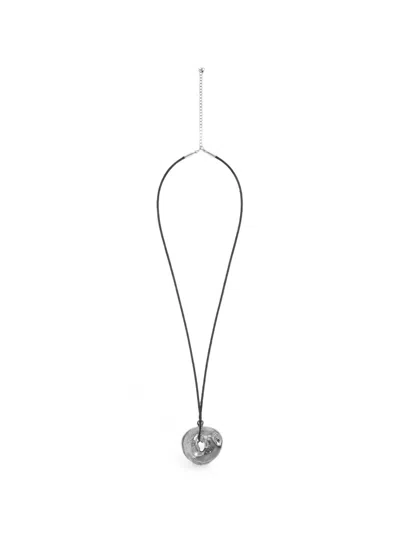 Vivetta Ferret Pendant Necklace In Multi