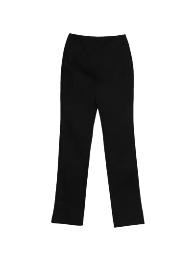 Vivetta Flat-front Trousers In Black