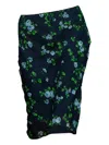 Vivetta Floral-print Pencil Skirt In Blue