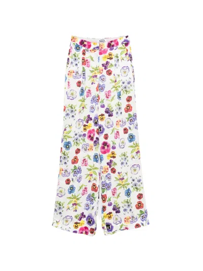 Vivetta Floral-print Trousers In Multi