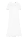 Vivetta Guipure-lace Midi Dress In White