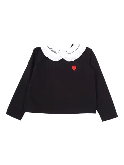 Vivetta Heart-detail Polo Shirt In Multi