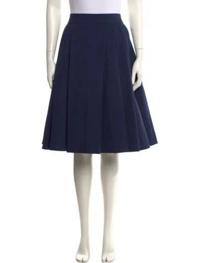 Pre-owned Vivetta Knee-length Skirt W/ Tags In Blue