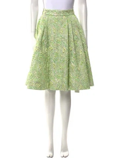 Pre-owned Vivetta Knee-length Skirt W/ Tags In Green