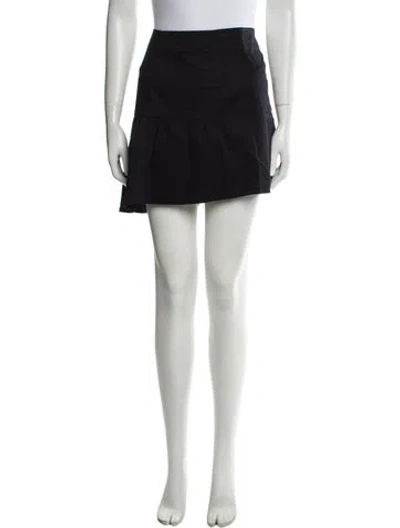 Pre-owned Vivetta Mini Skirt In Black