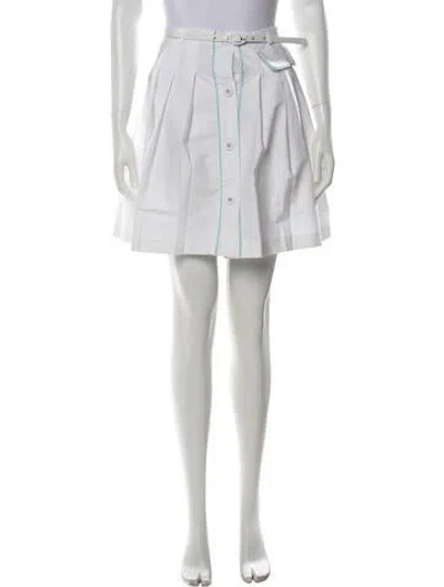 Pre-owned Vivetta Mini Skirt W/ Tags In White