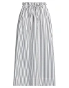 Vivetta Molinella Woman Midi Skirt Black Size 8 Cotton, Lyocell In Black