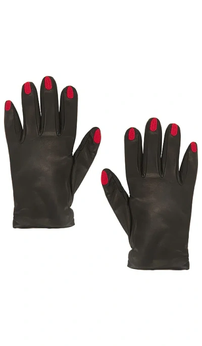 Vivetta Nail Gloves In 黑色