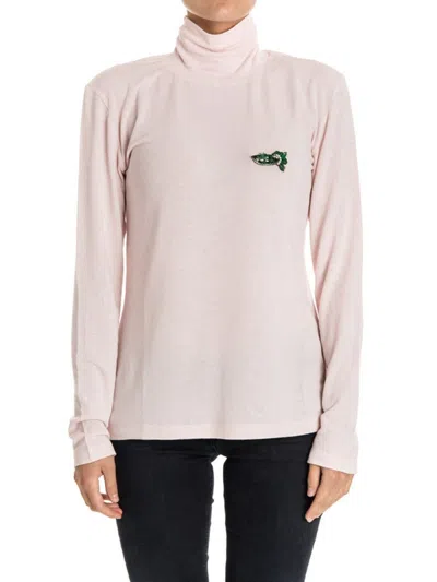 Vivetta Nizza Sweatshirt In Rosado