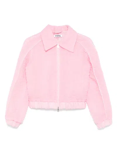 Vivetta Bomberjacke Aus Organza In Multicolor