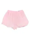Vivetta Organza Shorts In Pink