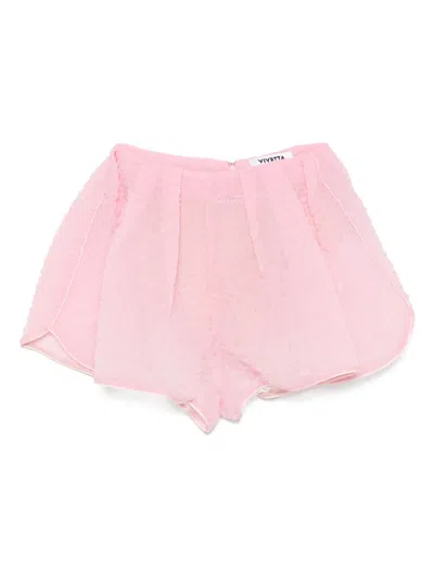 Vivetta Organza-shorts In Multicolor