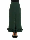Vivetta Palazzo Pants In Verde
