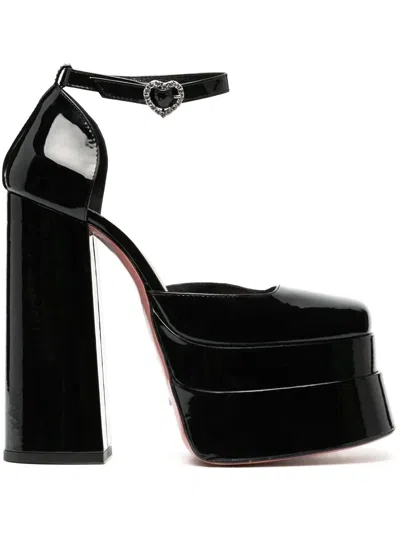 Vivetta Patent-leather Platform 160mm Pumps In Black