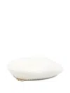 Vivetta Pearl-embellished Ribbed Beret In White