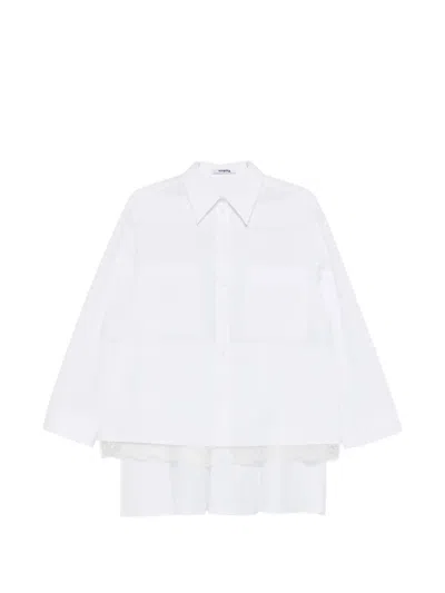 Vivetta Pocket Lace Shirt In White