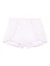 Vivetta Cotton Shorts In Pink