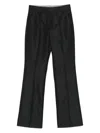 Vivetta Straight Trousers In Black