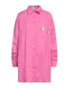 Vivetta Sustainable Woman Shirt Pink Size 6 Cotton, Elastane In Pink