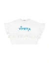 Vivetta Toddler Girl T-shirt Ivory Size 6 Cotton, Elastane In White