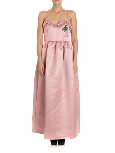 Vivetta Ankara Dress In Rosado