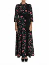 Vivetta Three Quarter Sleeve Dress In Negro
