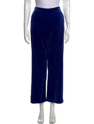 Pre-owned Vivetta Wide Leg Pants In Blue