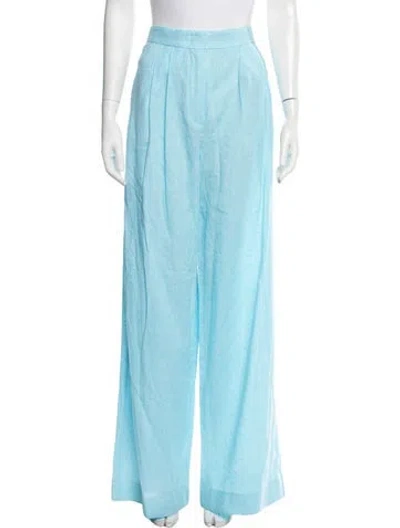 Pre-owned Vivetta Wide Leg Pants In Blue