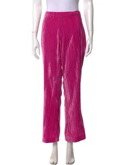 Pre-owned Vivetta Wide Leg Pants In Pink