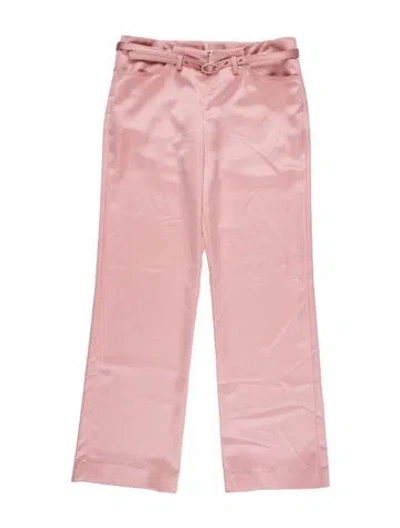 Pre-owned Vivetta Wide Leg Pants In Pink