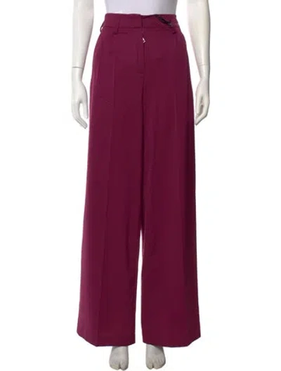 Pre-owned Vivetta Wide Leg Pants W/ Tags In Purple