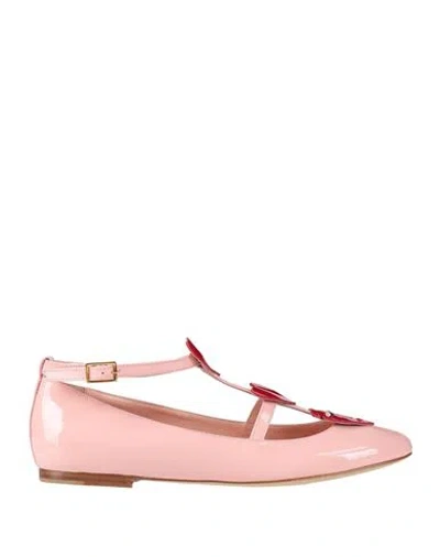 Vivetta Woman Ballet Flats Light Pink Size 10 Leather