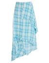 Vivetta Woman Maxi Skirt Sky Blue Size 2 Viscose