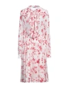 Vivetta Woman Midi Dress White Size 8 Viscose