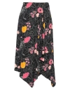 Vivetta Woman Midi Skirt Black Size 2 Viscose In Black