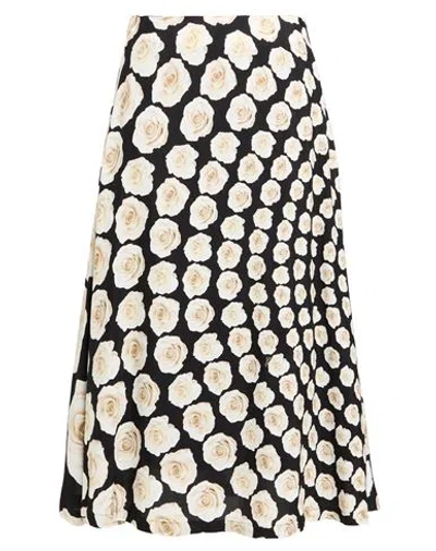 Vivetta Woman Midi Skirt Black Size 8 Viscose