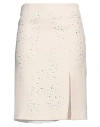 Vivetta Woman Midi Skirt Ivory Size 6 Polyester, Elastane In White