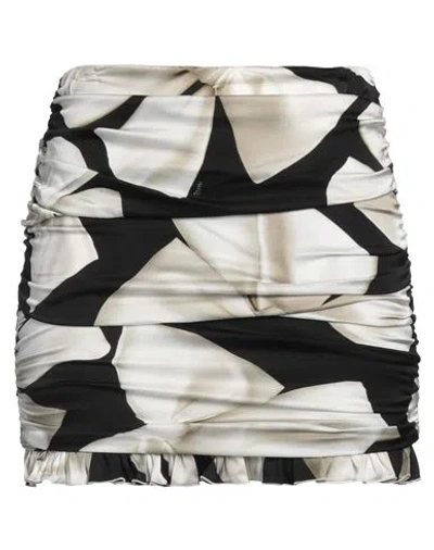 Vivetta Woman Mini Skirt Black Size 6 Viscose, Elastane