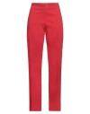 Vivetta Woman Pants Red Size 6 Cotton, Lycra, Elastane In Red