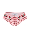 Vivetta Woman Scarf Pink Size 2 Acetate, Silk, Elastane