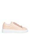 Vivetta Woman Sneakers Light Pink Size 6 Leather