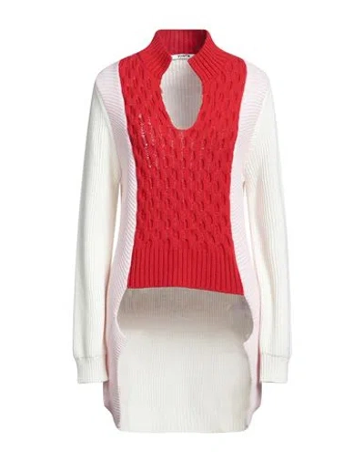 Vivetta Woman Sweater Red Size M Wool, Acrylic