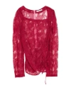 Vivetta Woman Top Garnet Size 2 Polyamide In Red